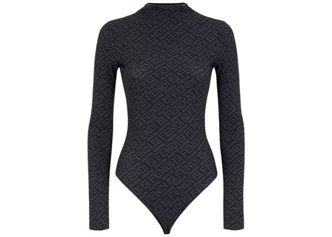 fendi bodysuit skims|fendi skims bodysuit long sleeve.